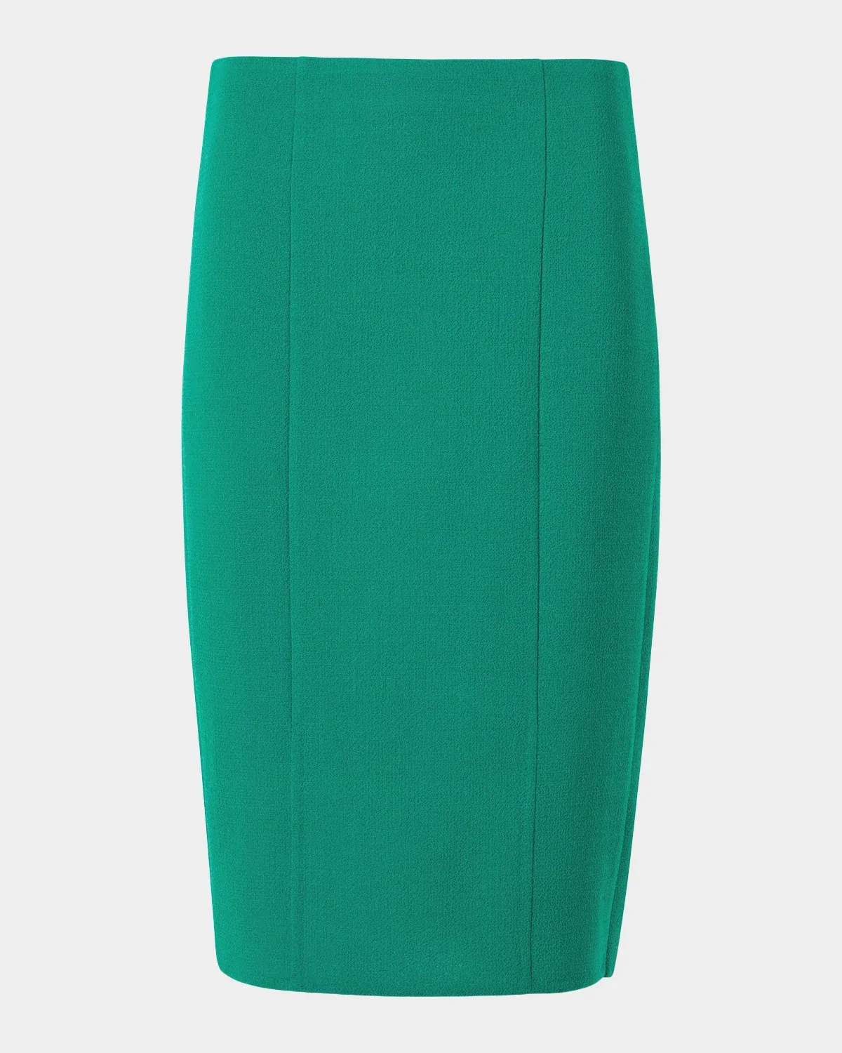 Wool Crepe Pencil Skirt
