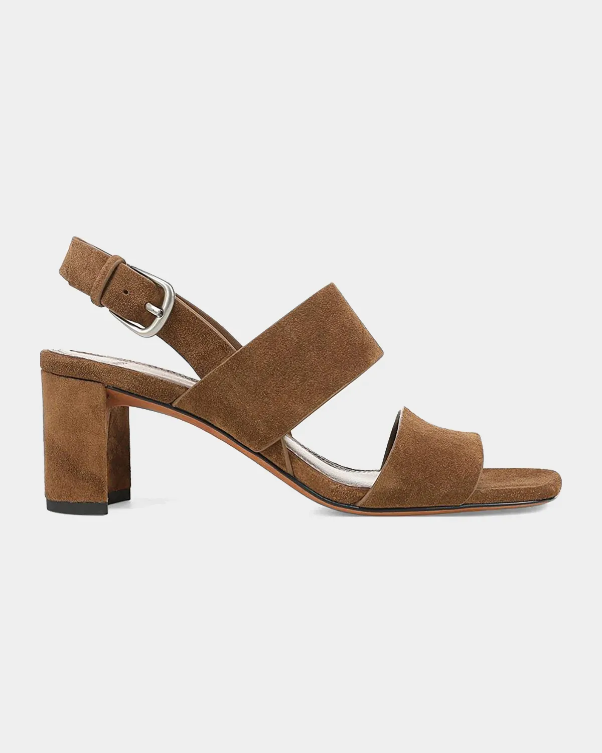 Oliana Suede Block-Heel Sandals