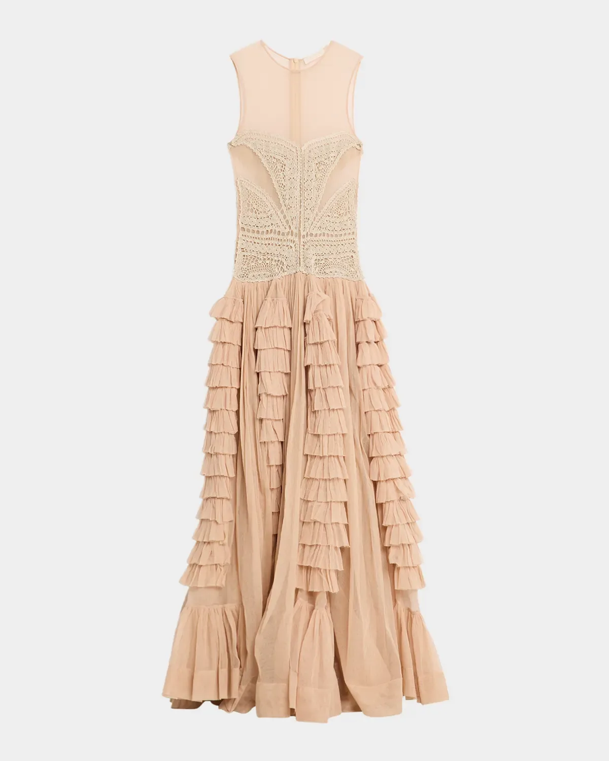 Orla Crochet Tulle Dress
