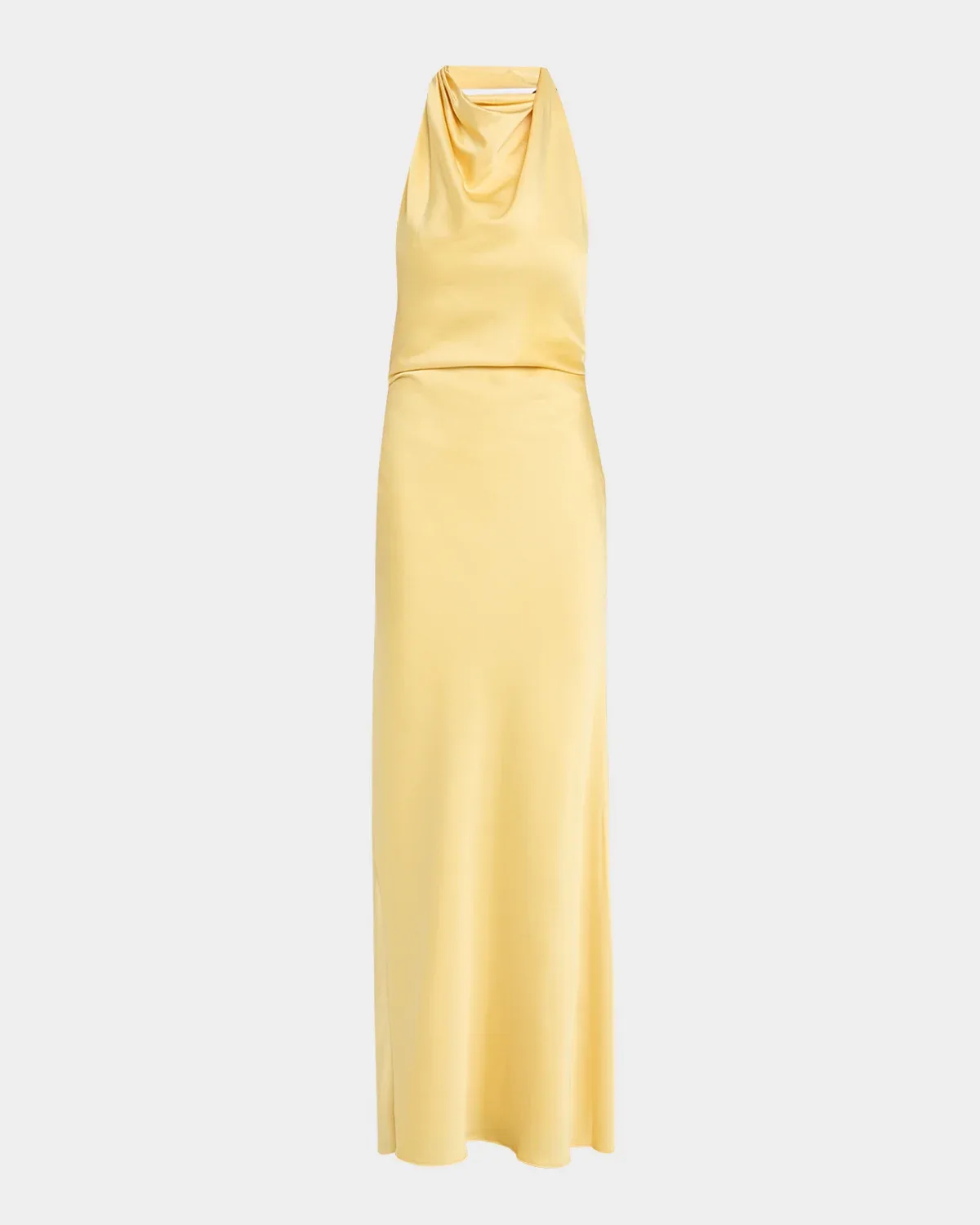 Reannon Satin Halter Dress