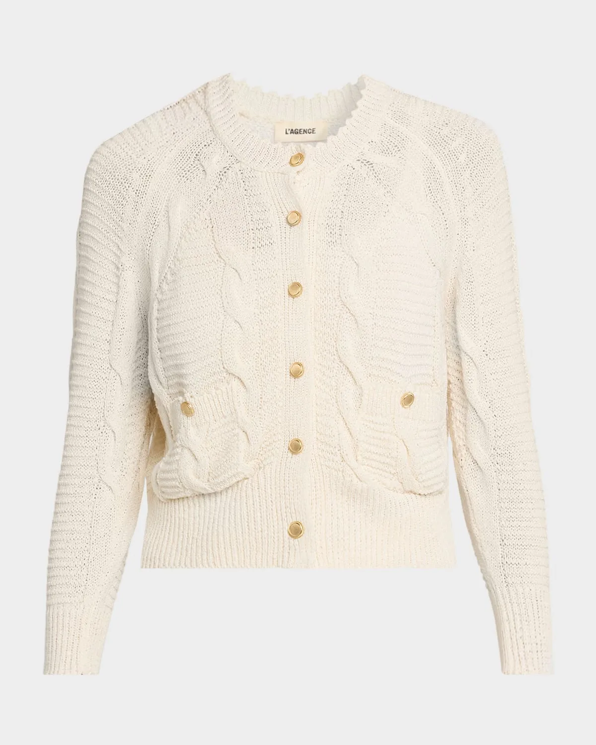 Darcy Cable-Knit Cardigan