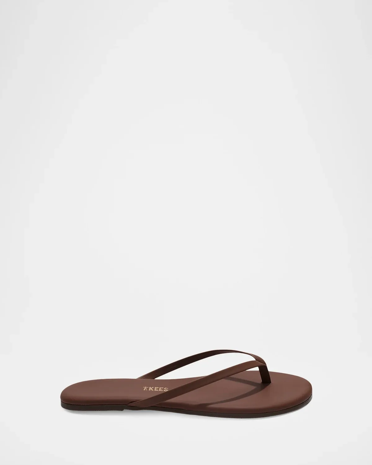 Lily Leather Flat Thong Sandals