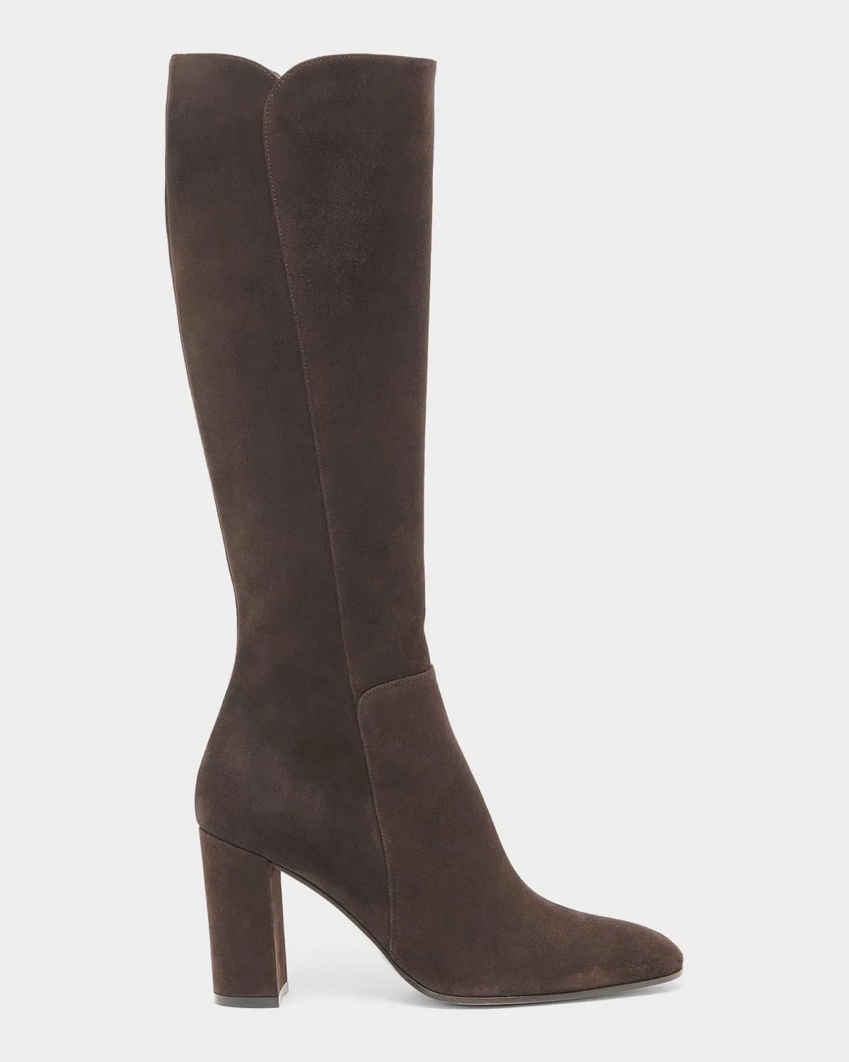 85mm Suede Knee-High Boots