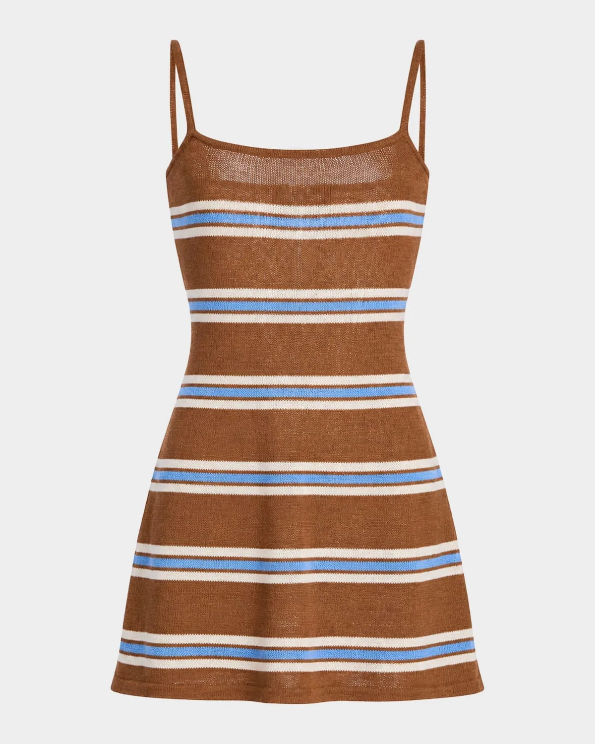 Azriel Striped Knit Mini Dress