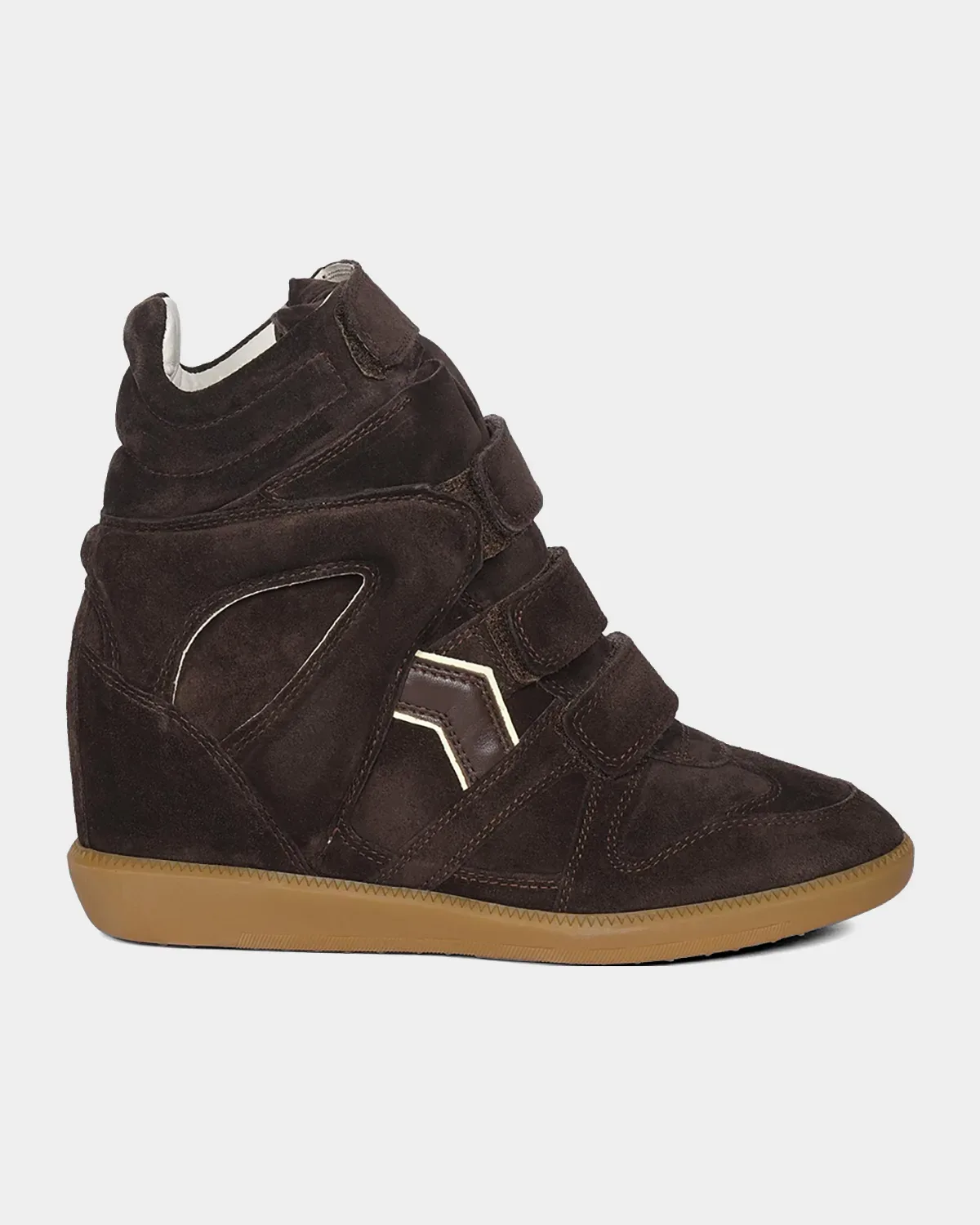 Bekett Suede High-Top Platform Sneakers