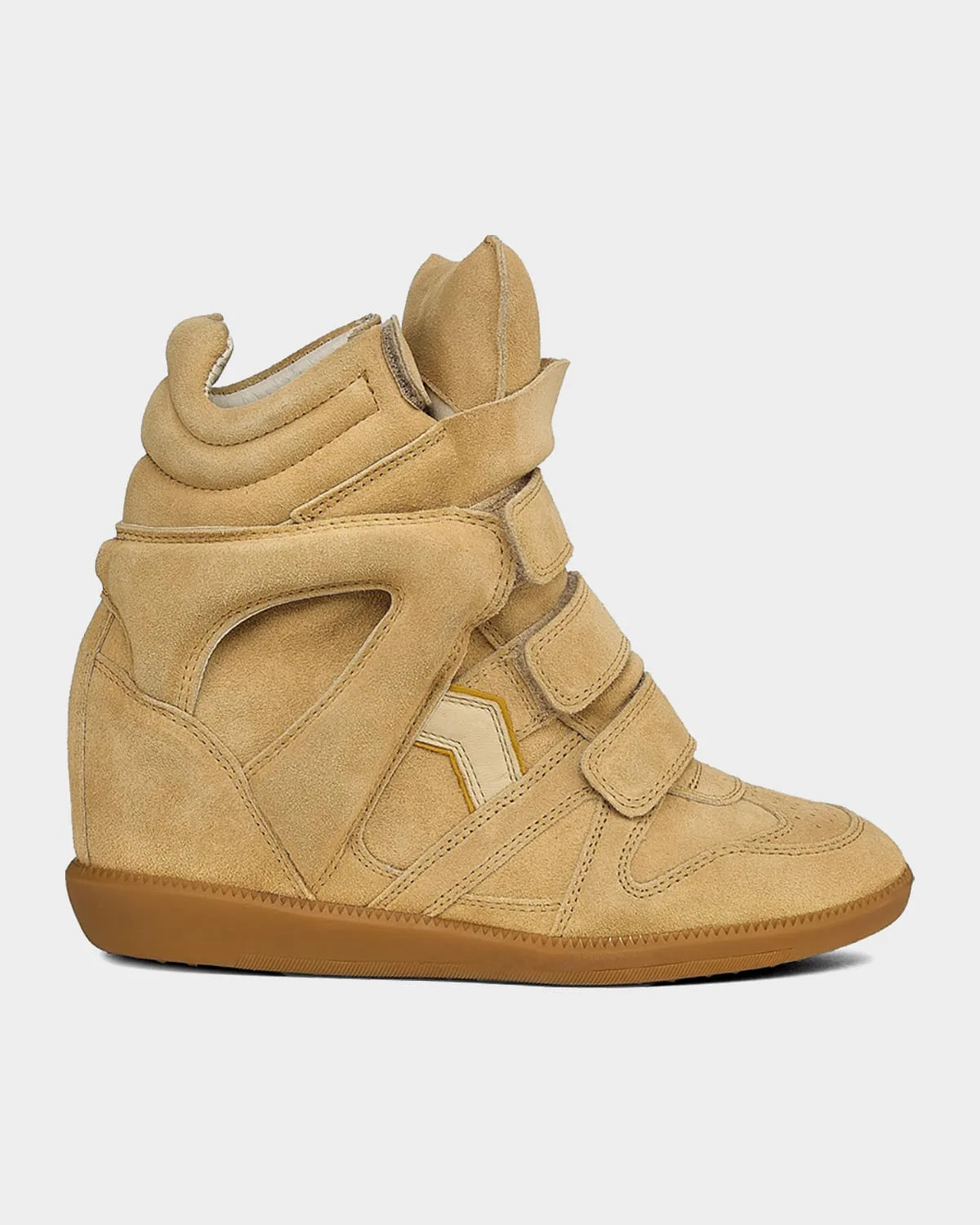 Bekett Suede High-Top Platform Sneakers