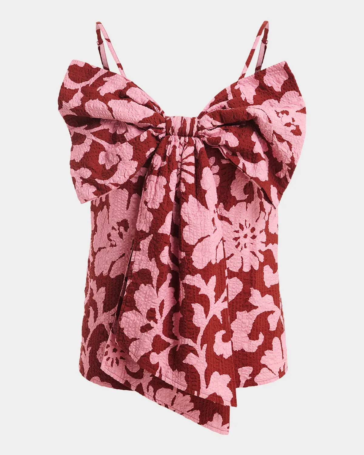 Floral Cotton Bow Top