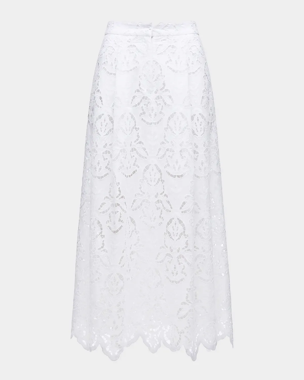 Stacy Embroidered Midi Skirt