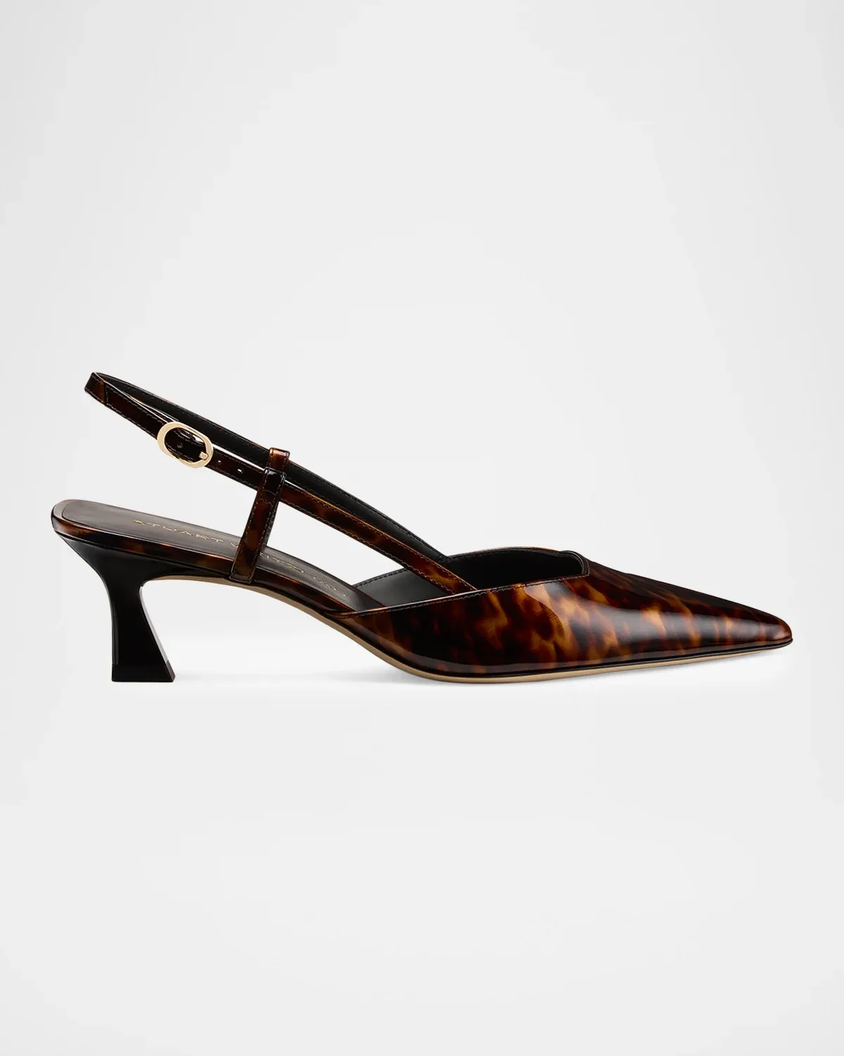 50mm Vinnie Tortoiseshell Slingback Pumps