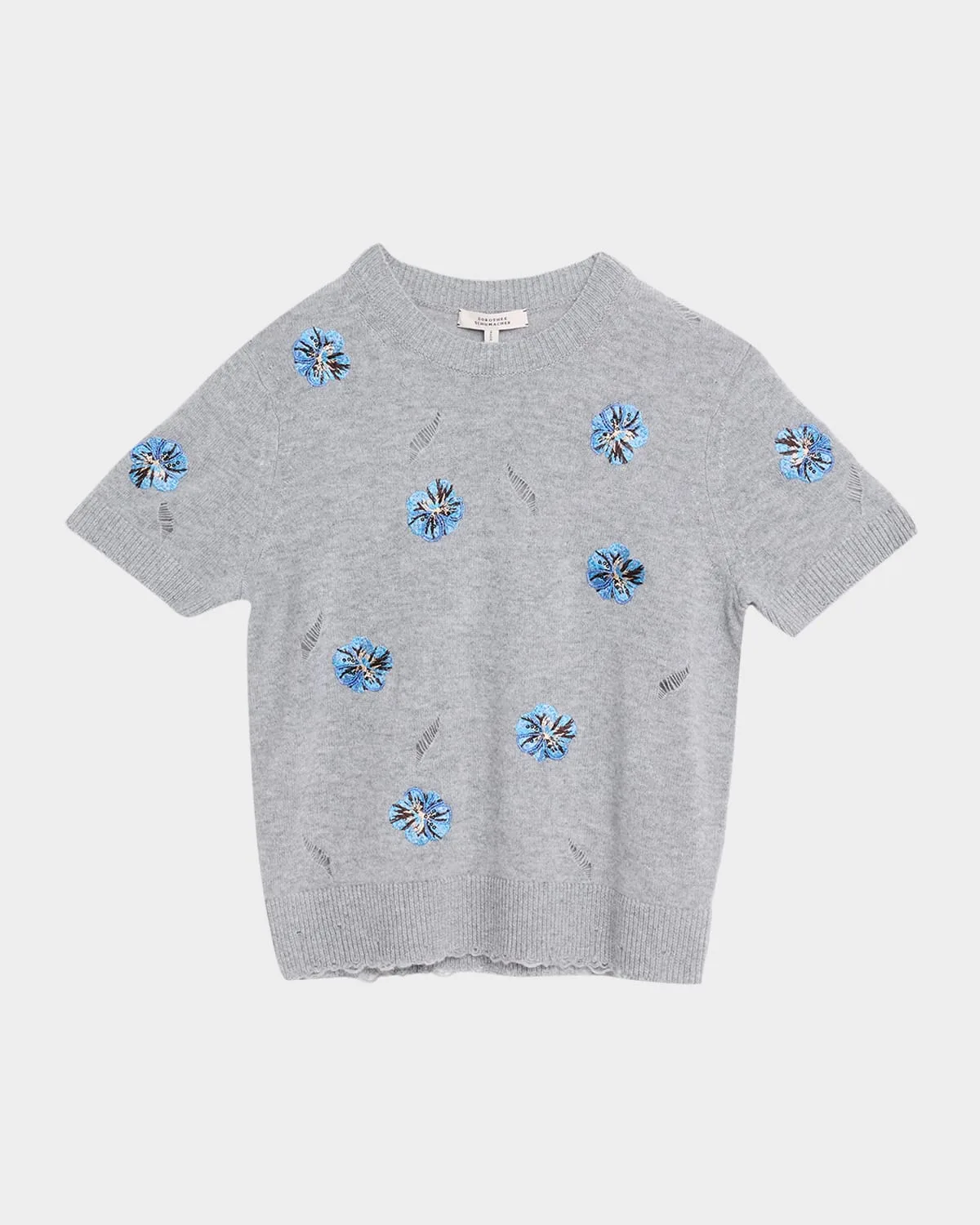 Blooming Statements Embroidered Pullover