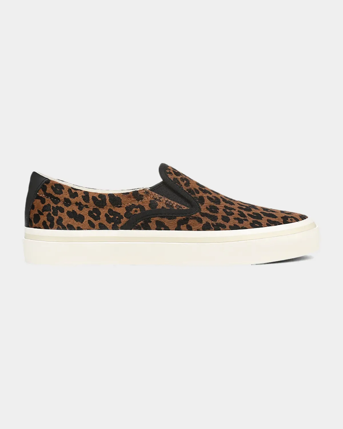 Blair Leopard Calf Hair Slip-On Sneakers