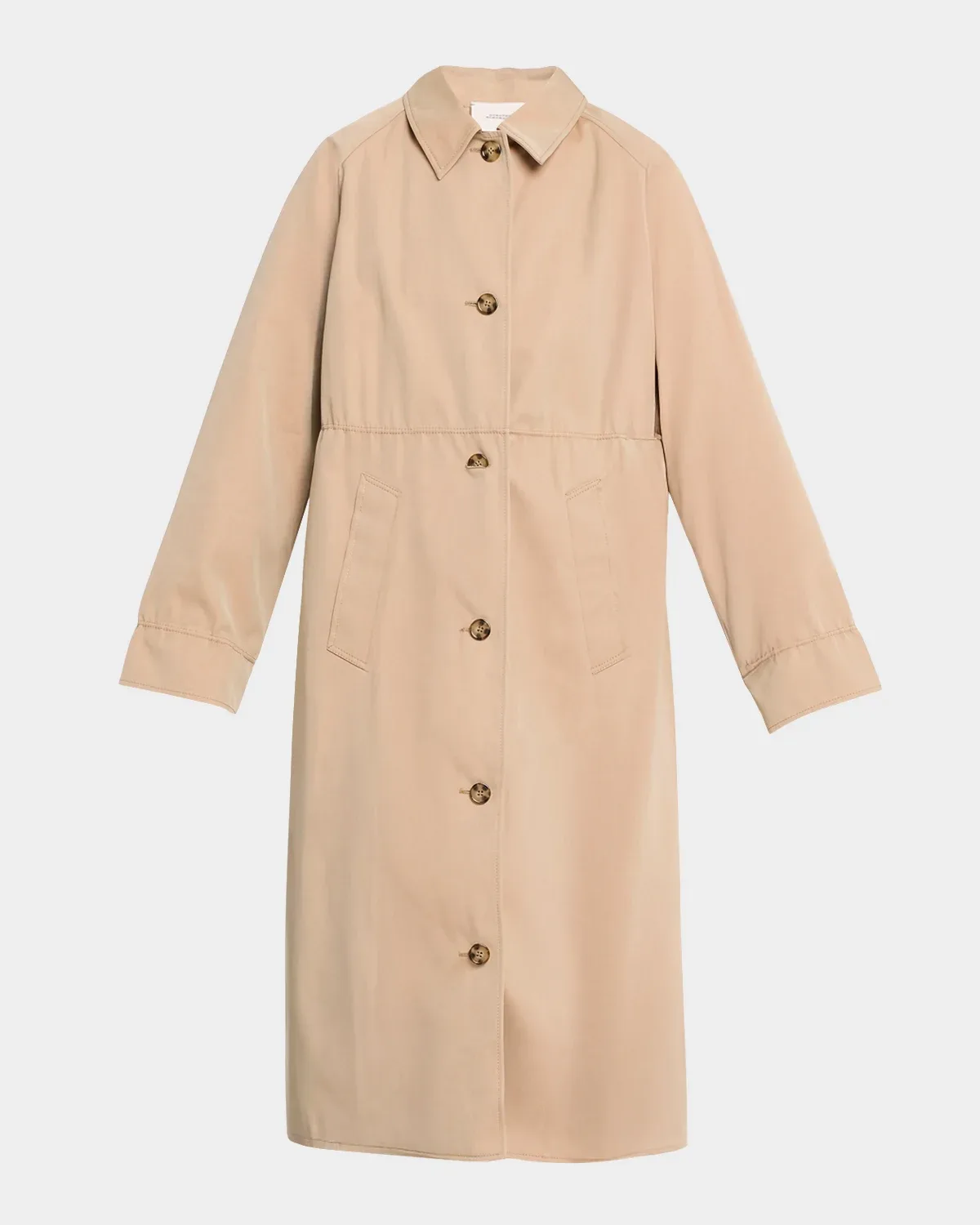 Luxury Layer Technical Cotton Trench Coat