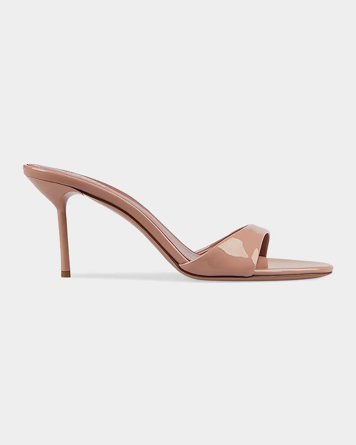 Lidia 70MM Patent Leather Mules
