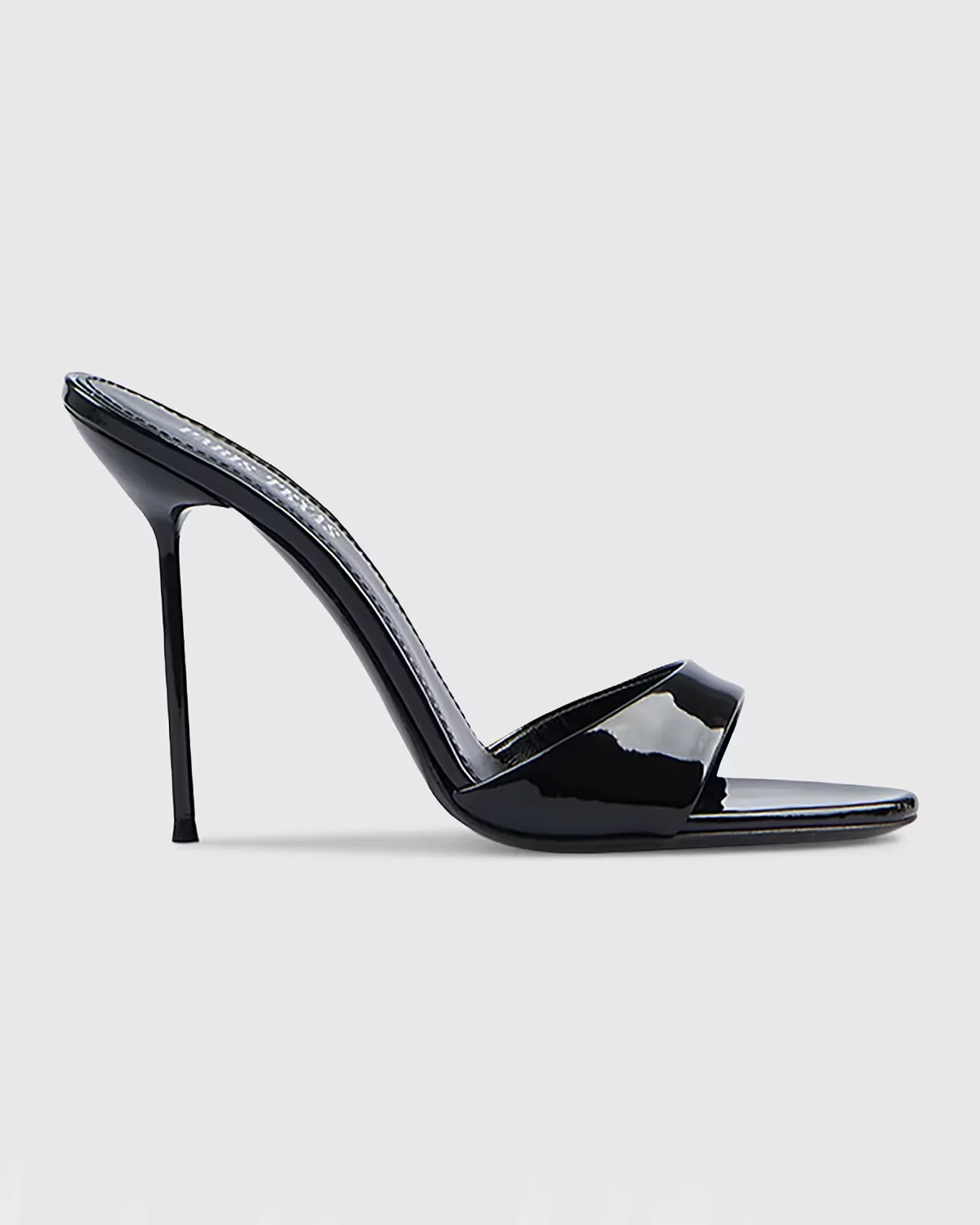 Lidia 105MM Patent Leather Mules