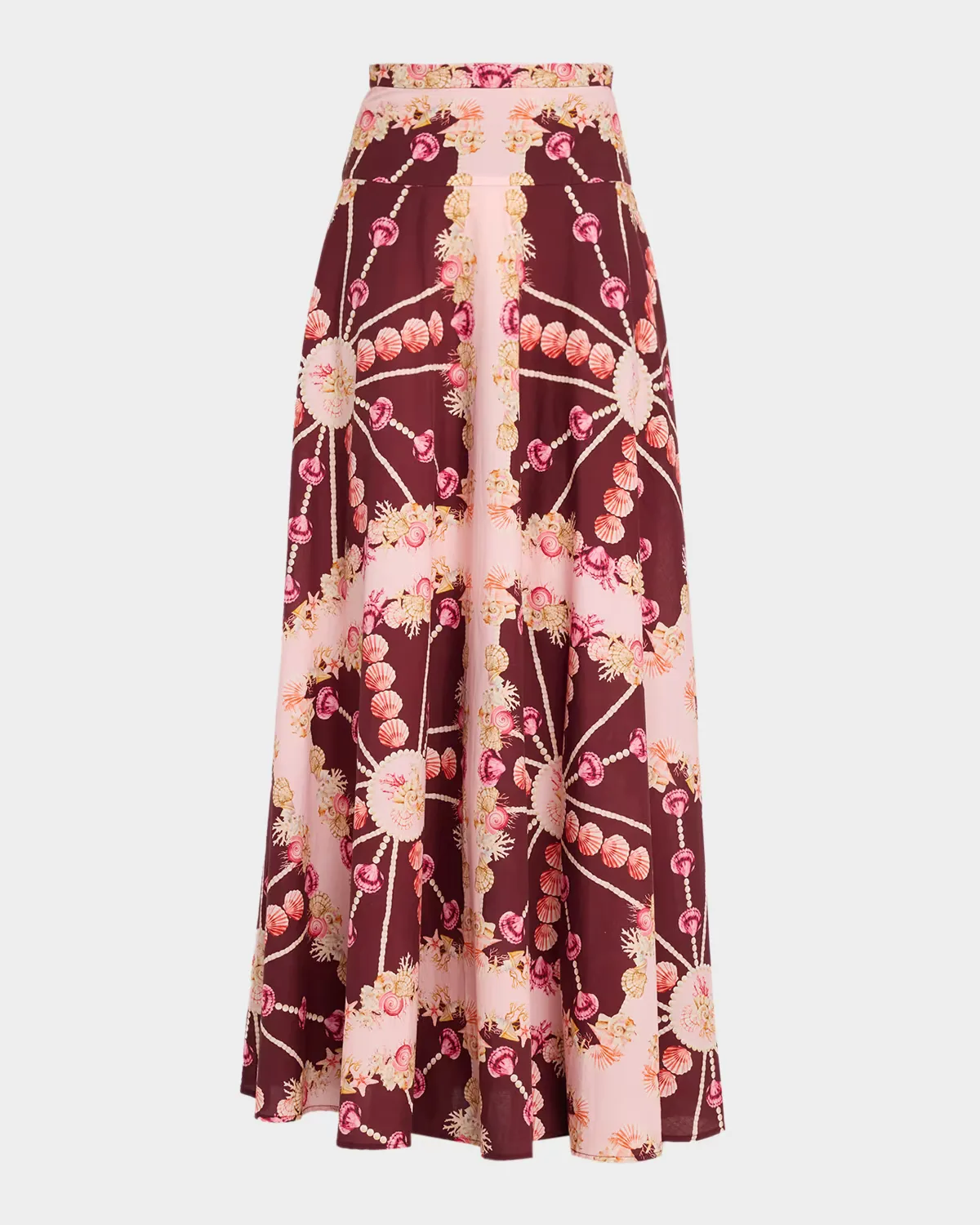 Gabriella Floral Poplin Maxi Skirt