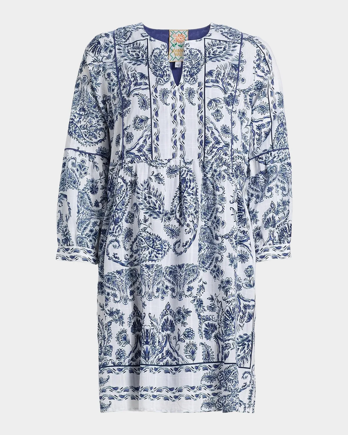 Jaden Printed A-Line Mini Dress