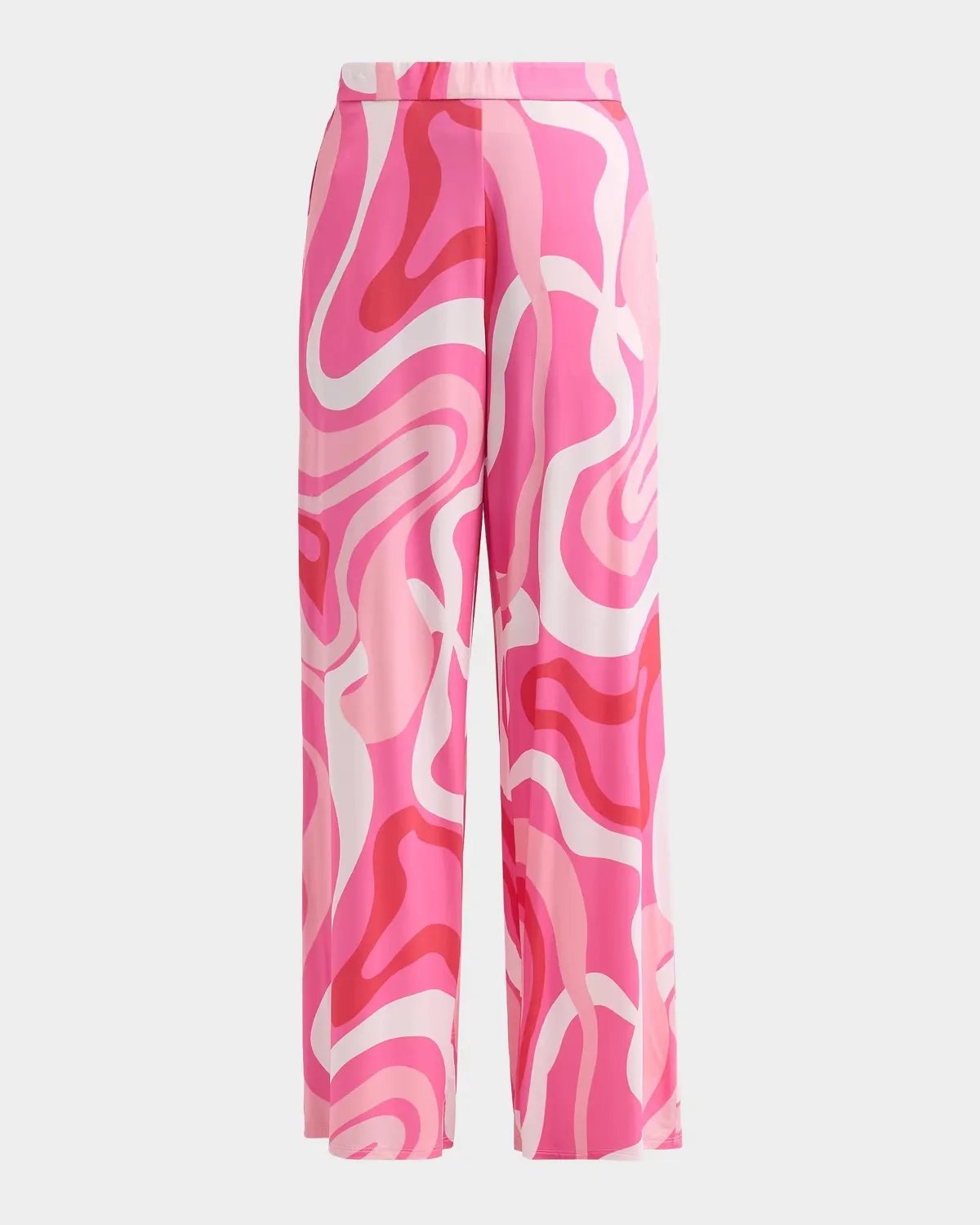 Kelela Printed Sheen Jersey Pants