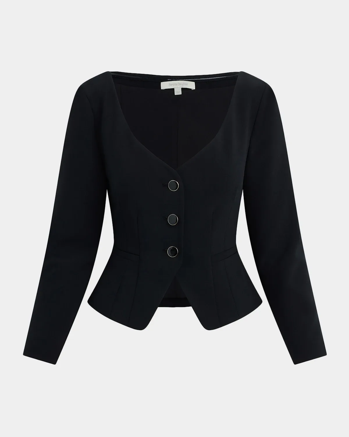 The Reveal Cropped Peplum Blazer