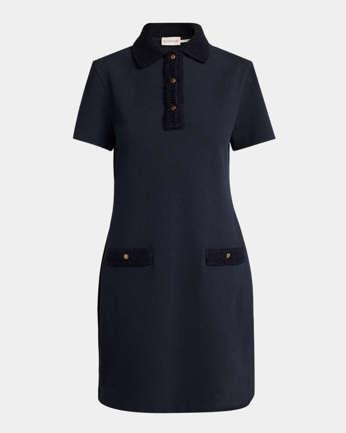 Cotton Piquet Polo Dress