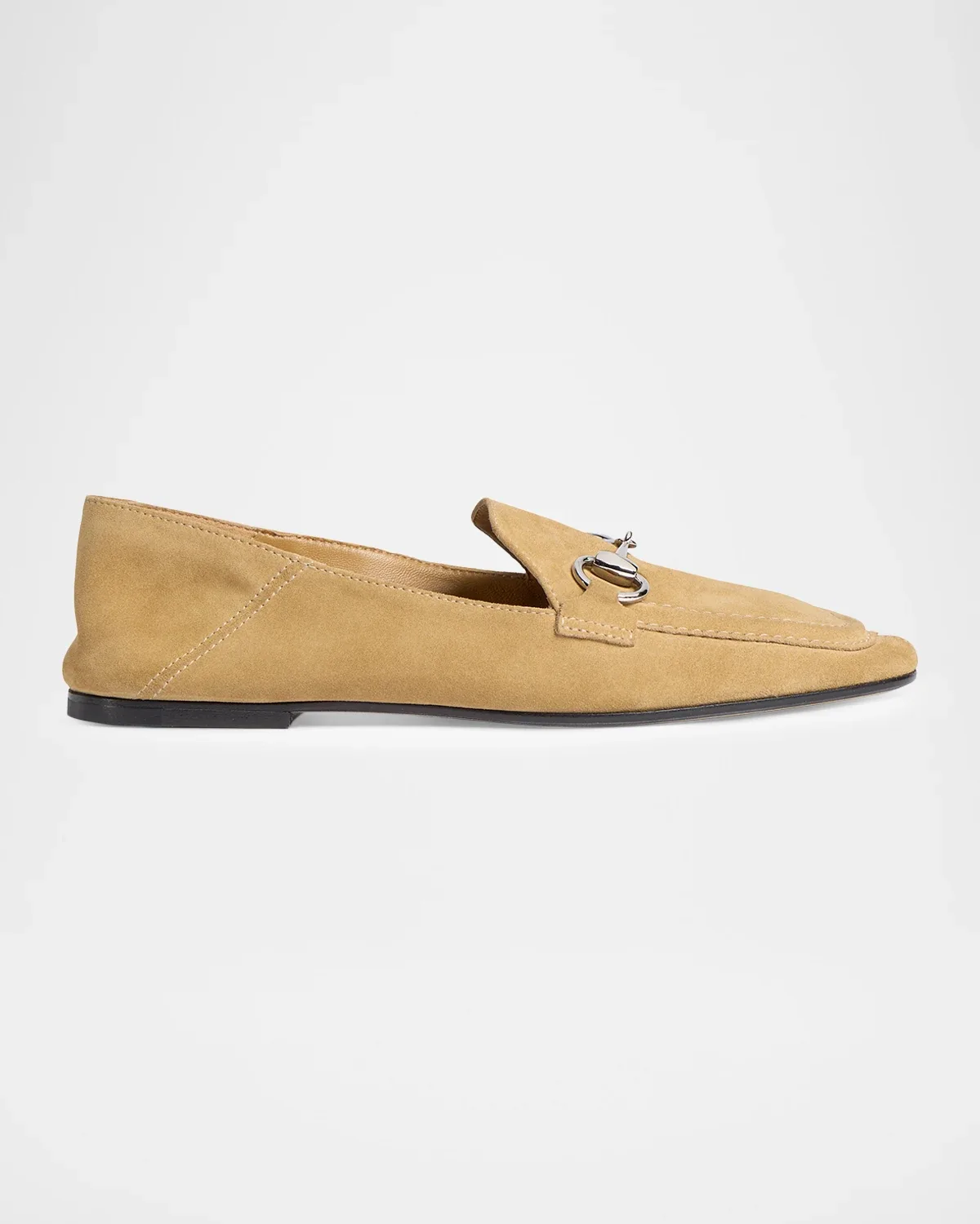 Jordaan Soft Suede Loafers with Horsebit