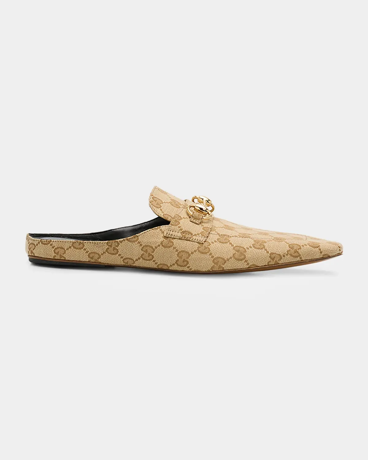 Ragazzo GG Canvas Loafer Mules