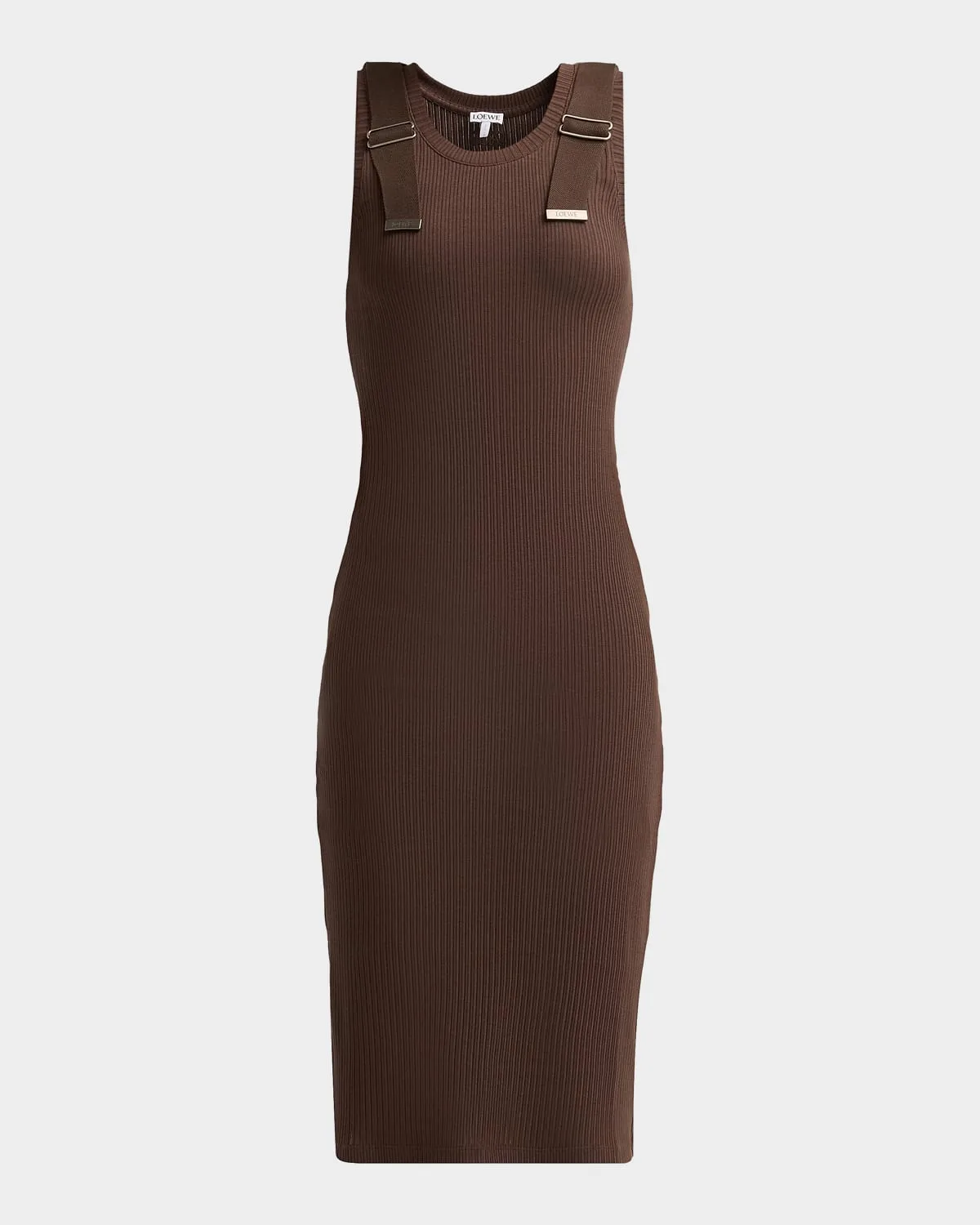 Ribbed Midi Dress