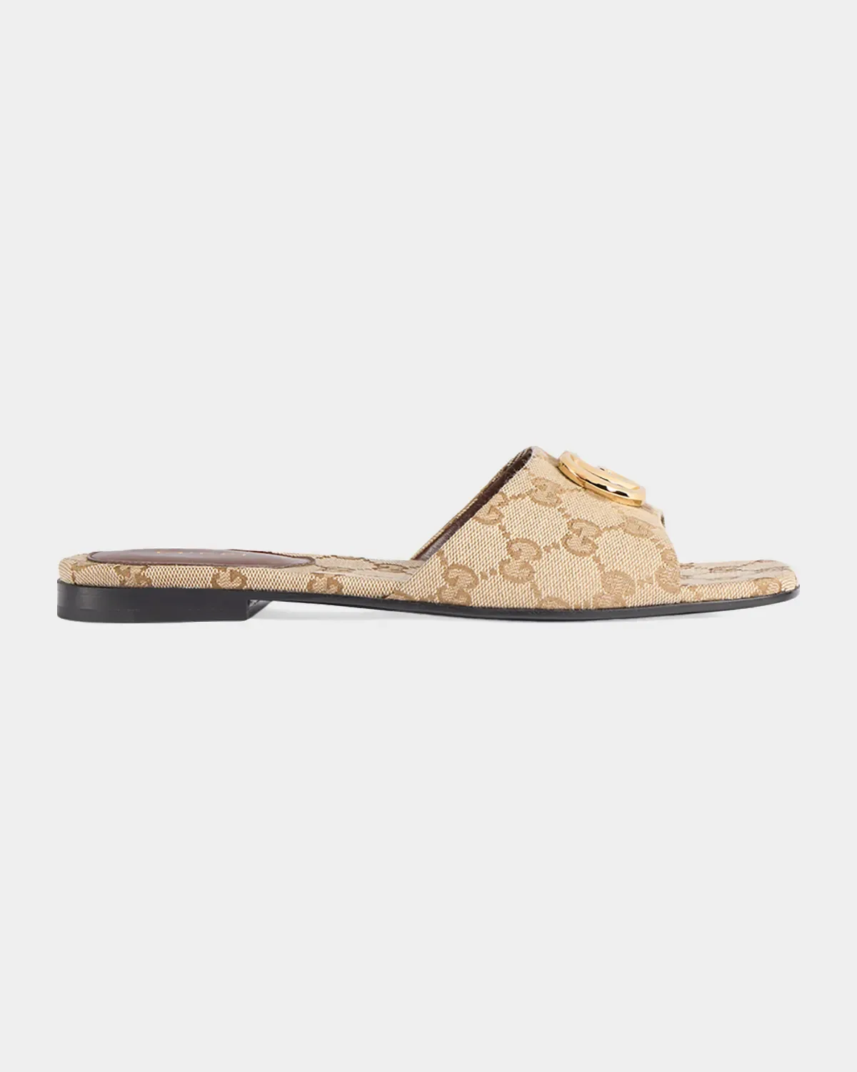 Marmont GG Canvas Slide Sandals