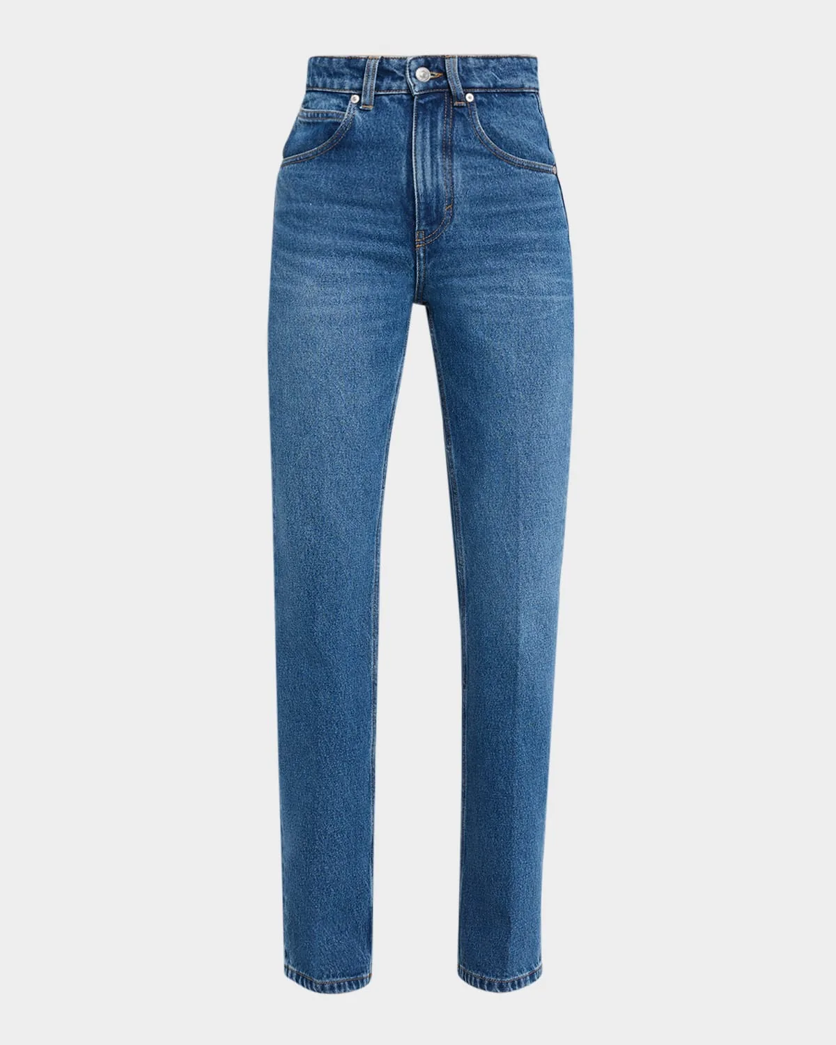 Julia High-Rise Straight-Leg Jeans