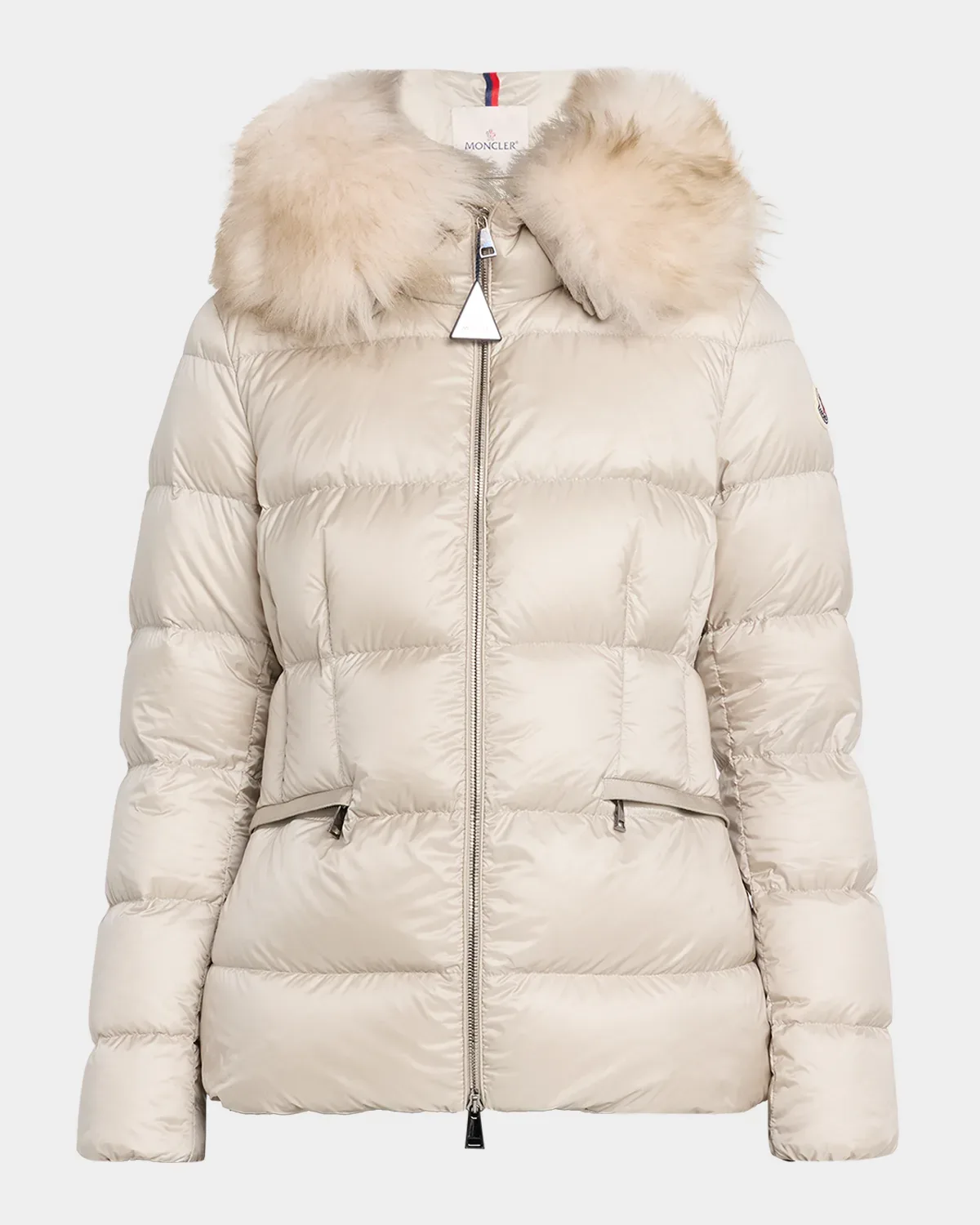 Boed Hooded Shearling-Trim Down Jacket