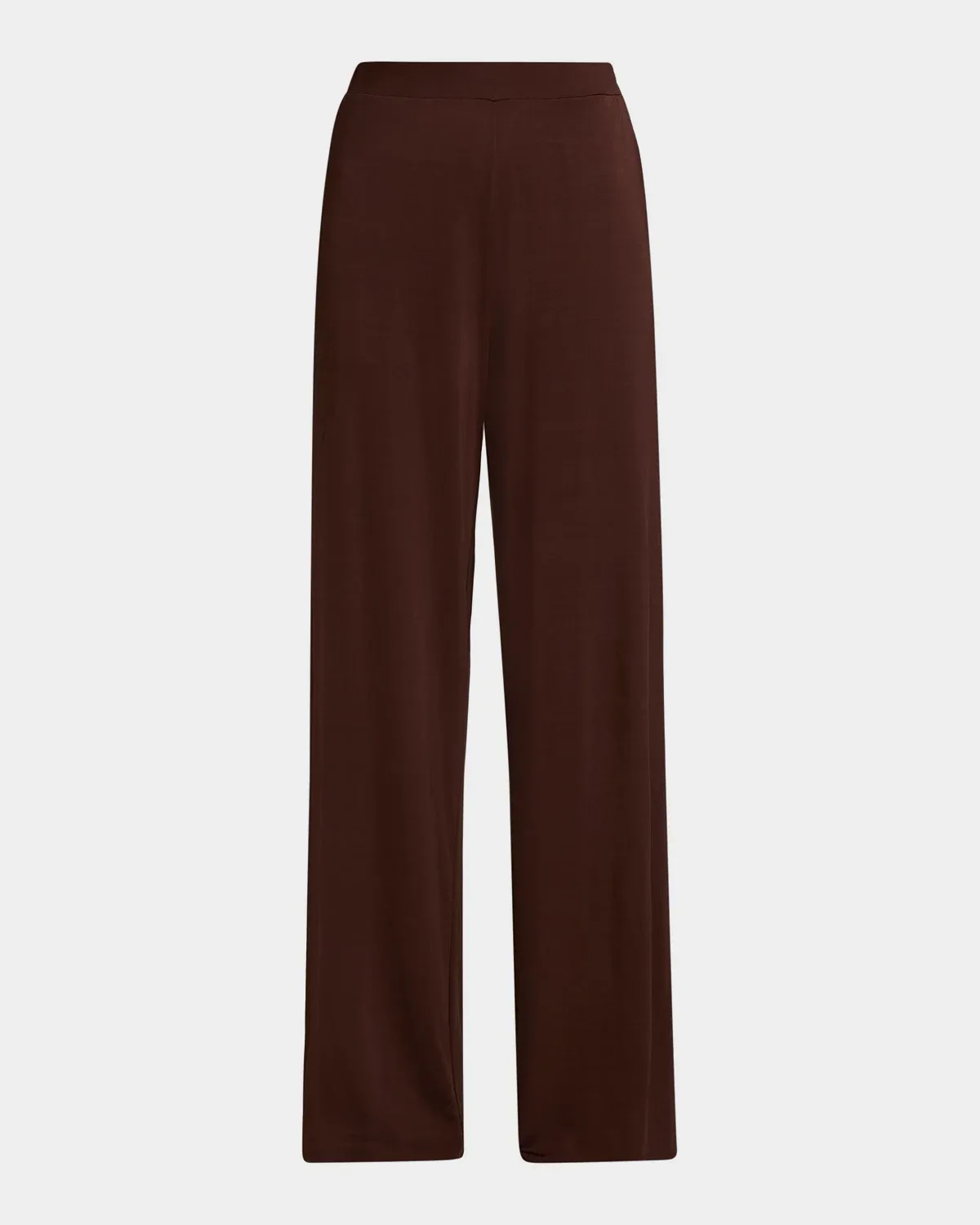 Kelela Sheen Jersey Wide-Leg Pants