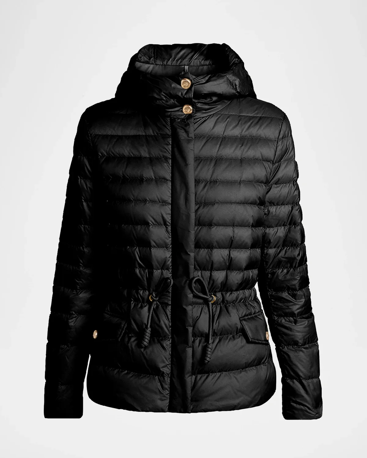 Raies Hooded Short Down Jacket