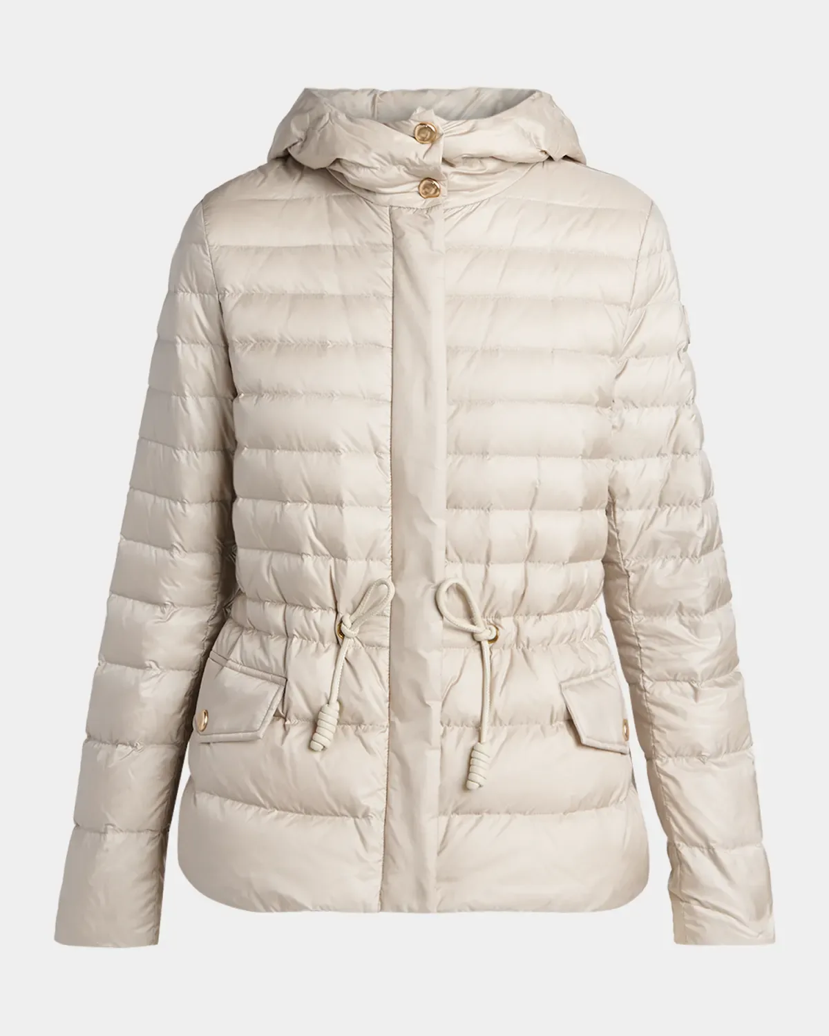 Raies Hooded Short Down Jacket