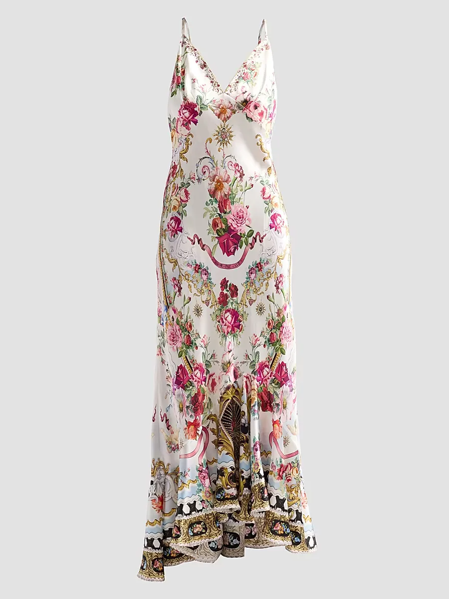 Flounce Hem Dress