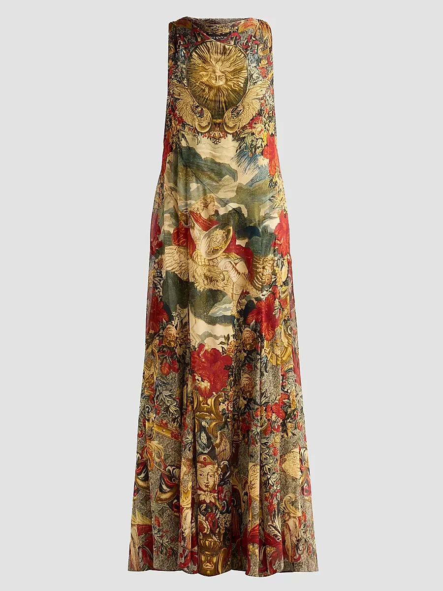 Camilla x the Met Meet Me at the Met Silk Gown