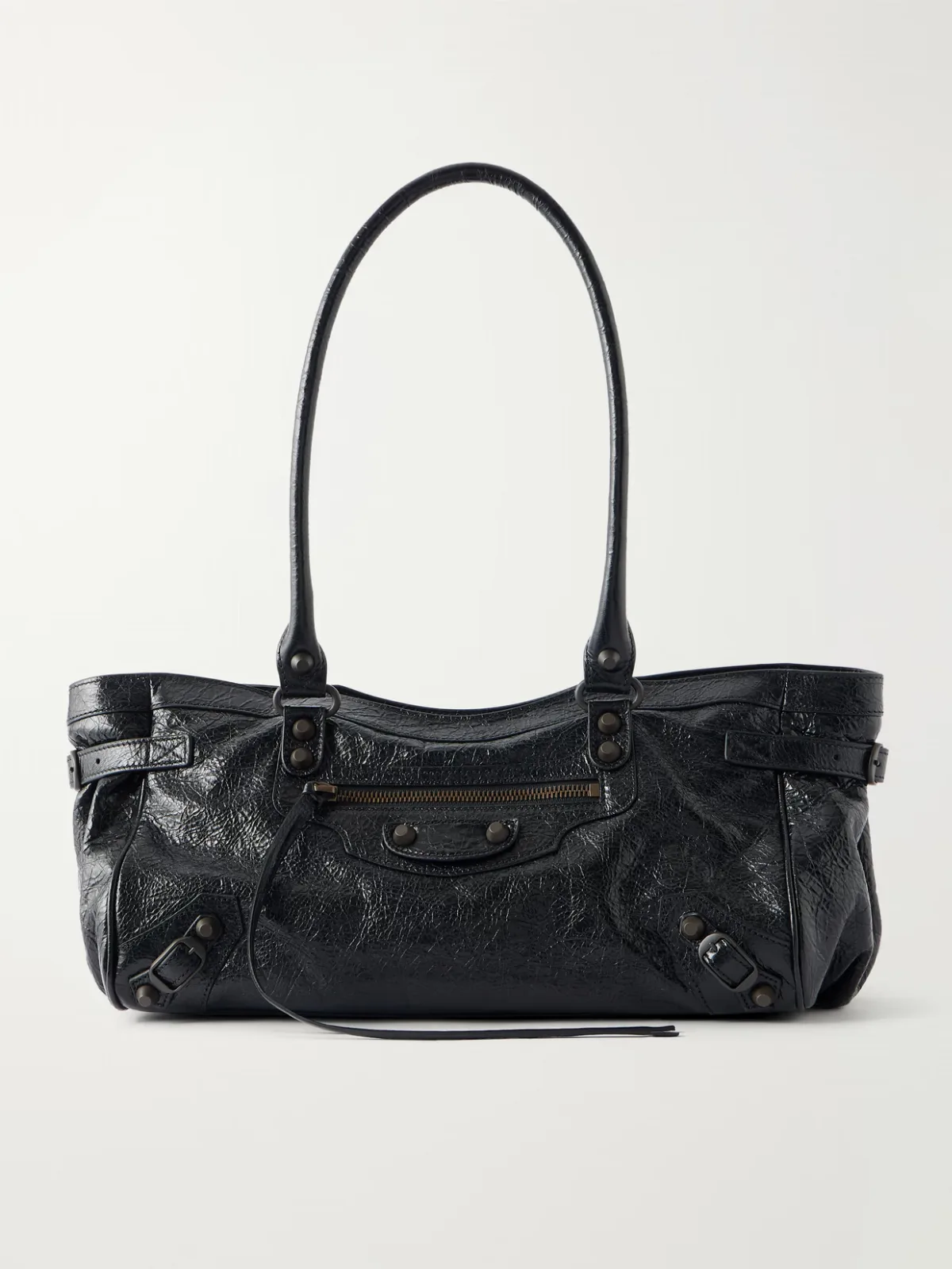 Le City East-West Leather Shoulder Bag