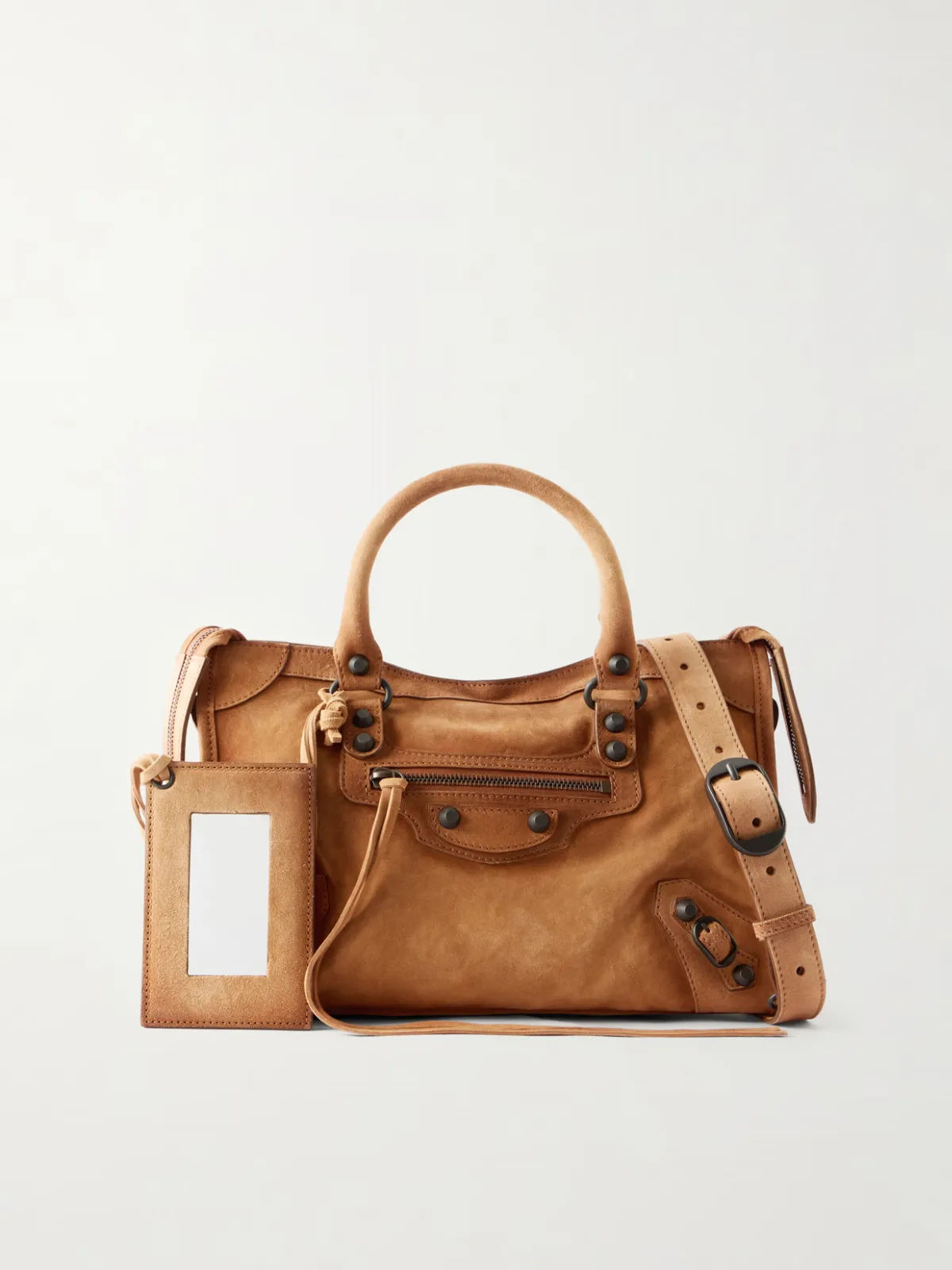 Le City Small Suede Shoulder Bag