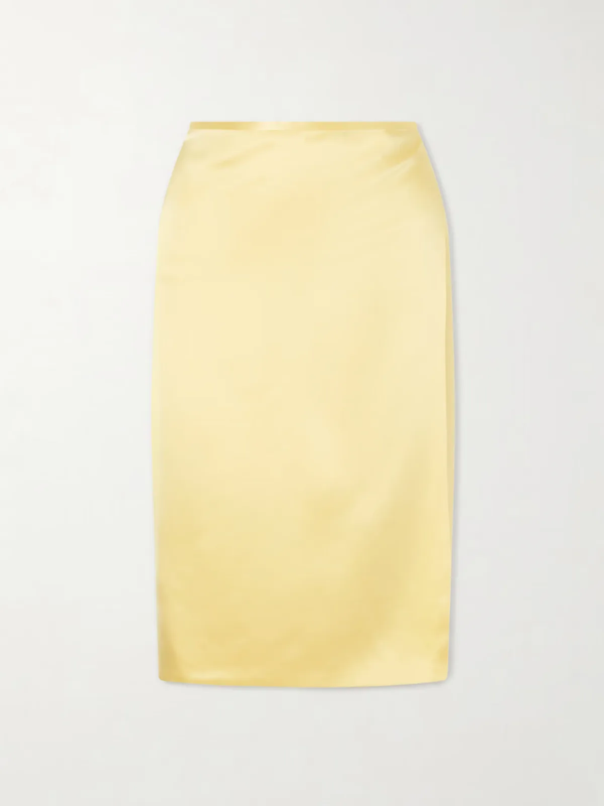 Rixa Satin Wrap Midi Skirt
