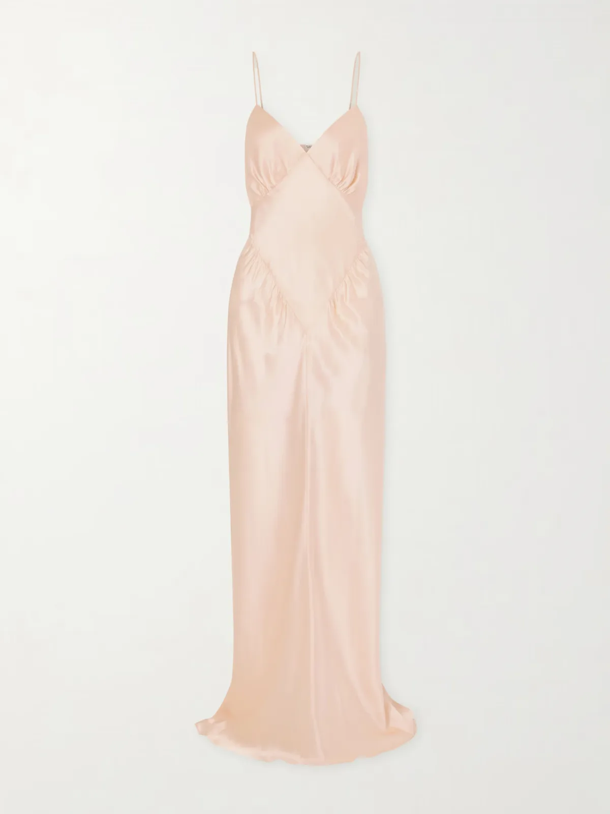 Aire Silk-Satin Maxi Dress