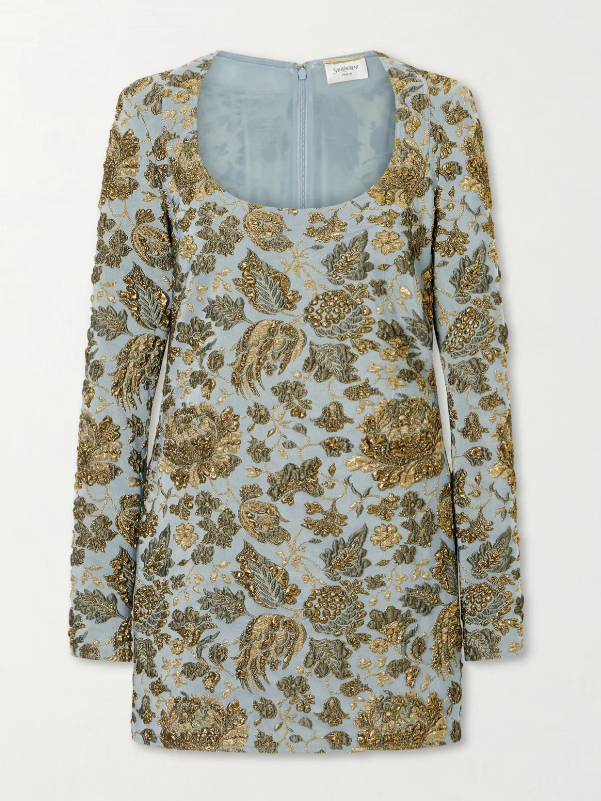 Jardin Brocade Mini Dress