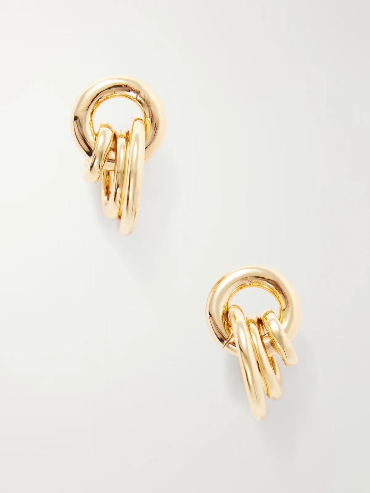 Aria Gold-Toned Hoop Earrings