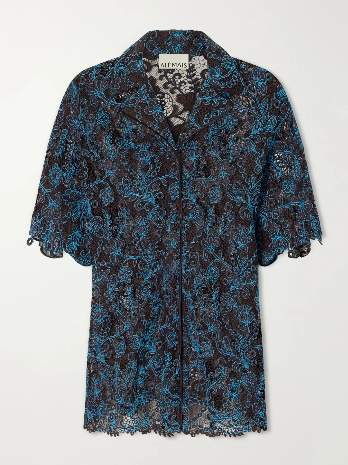 Francine Guipure Lace Shirt