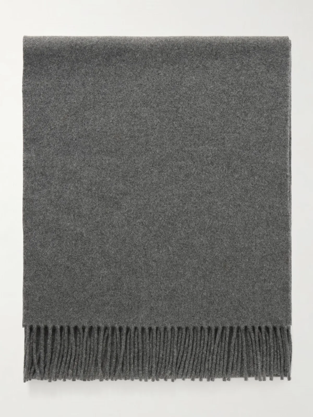 Fringed Cashmere Scarf