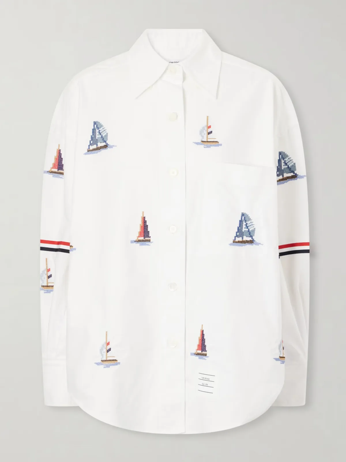 Embroidered Cotton Shirt