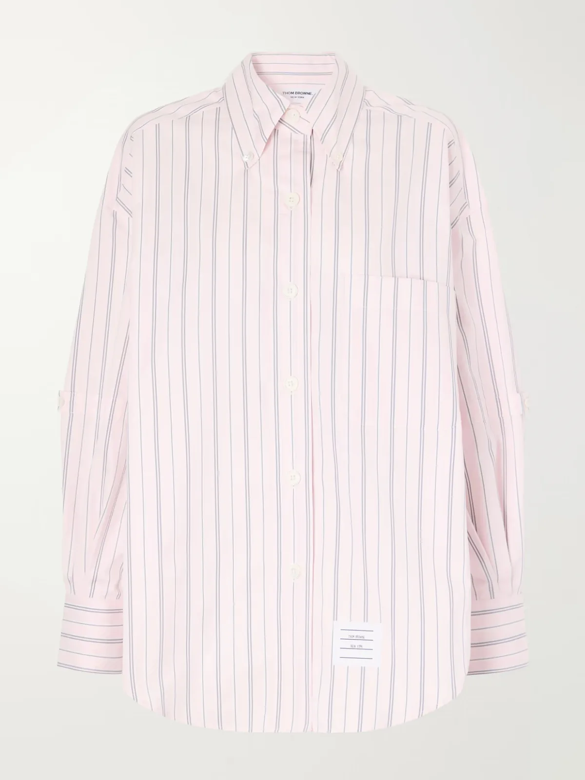 Striped Cotton-Poplin Shirt