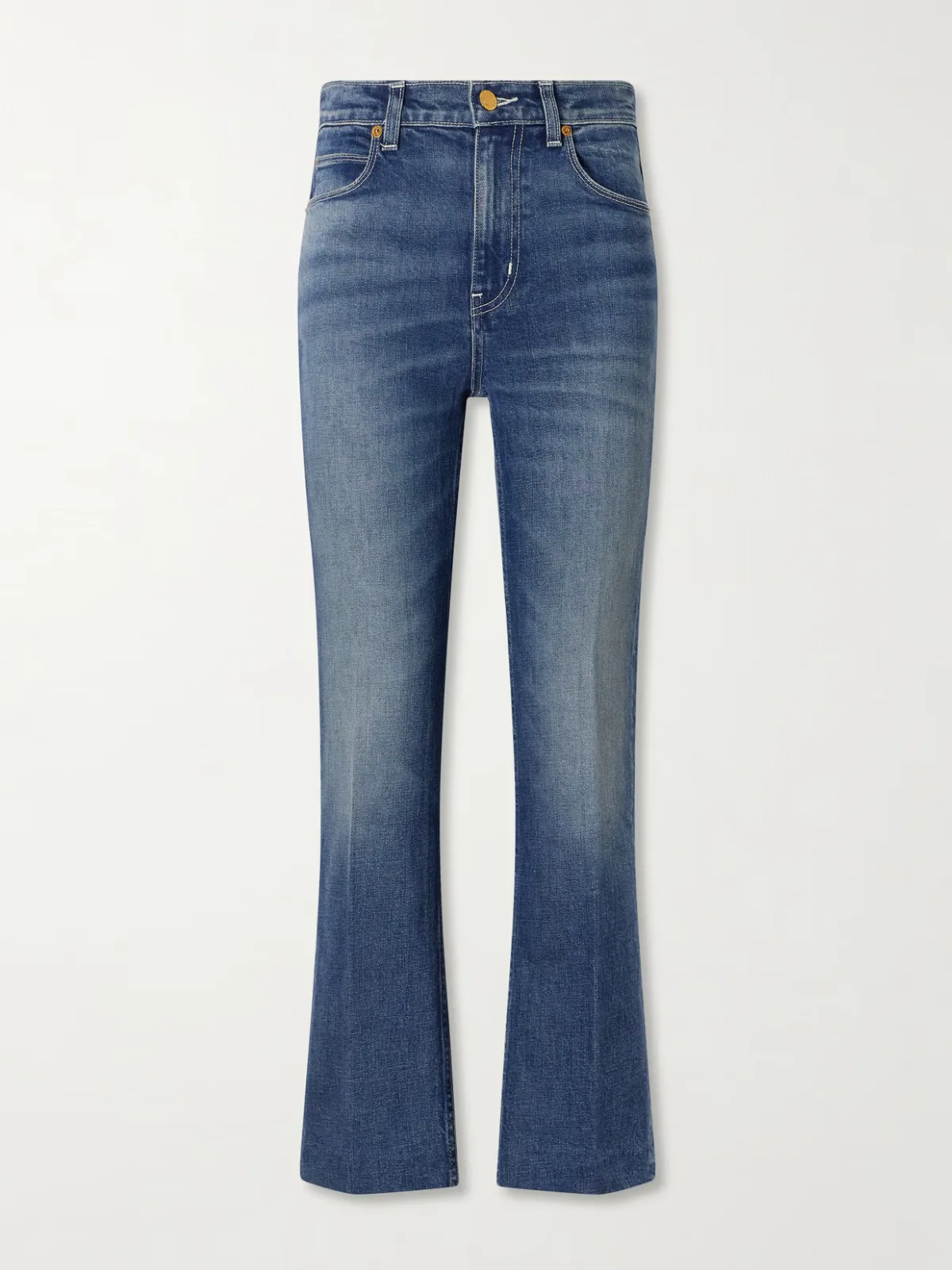 Kenickie Mid-Rise Straight-Leg Jeans