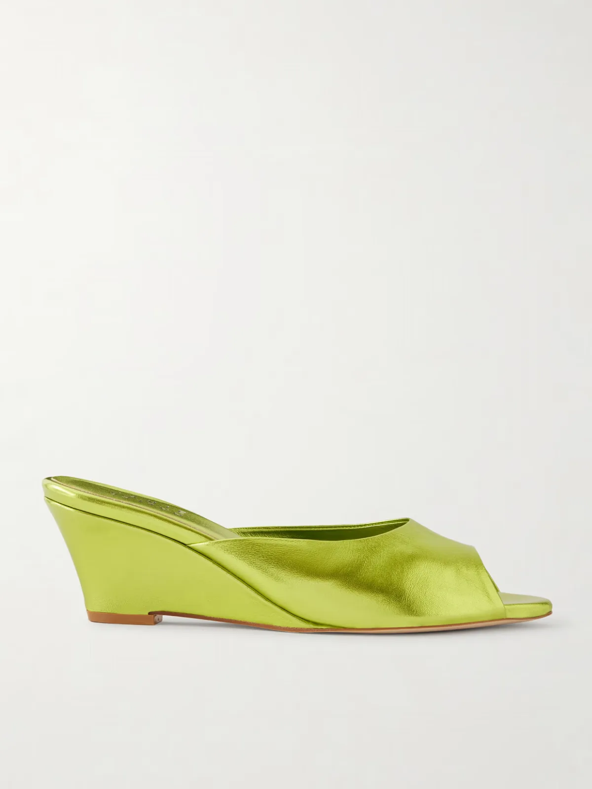 The Kit Metallic Leather Mules