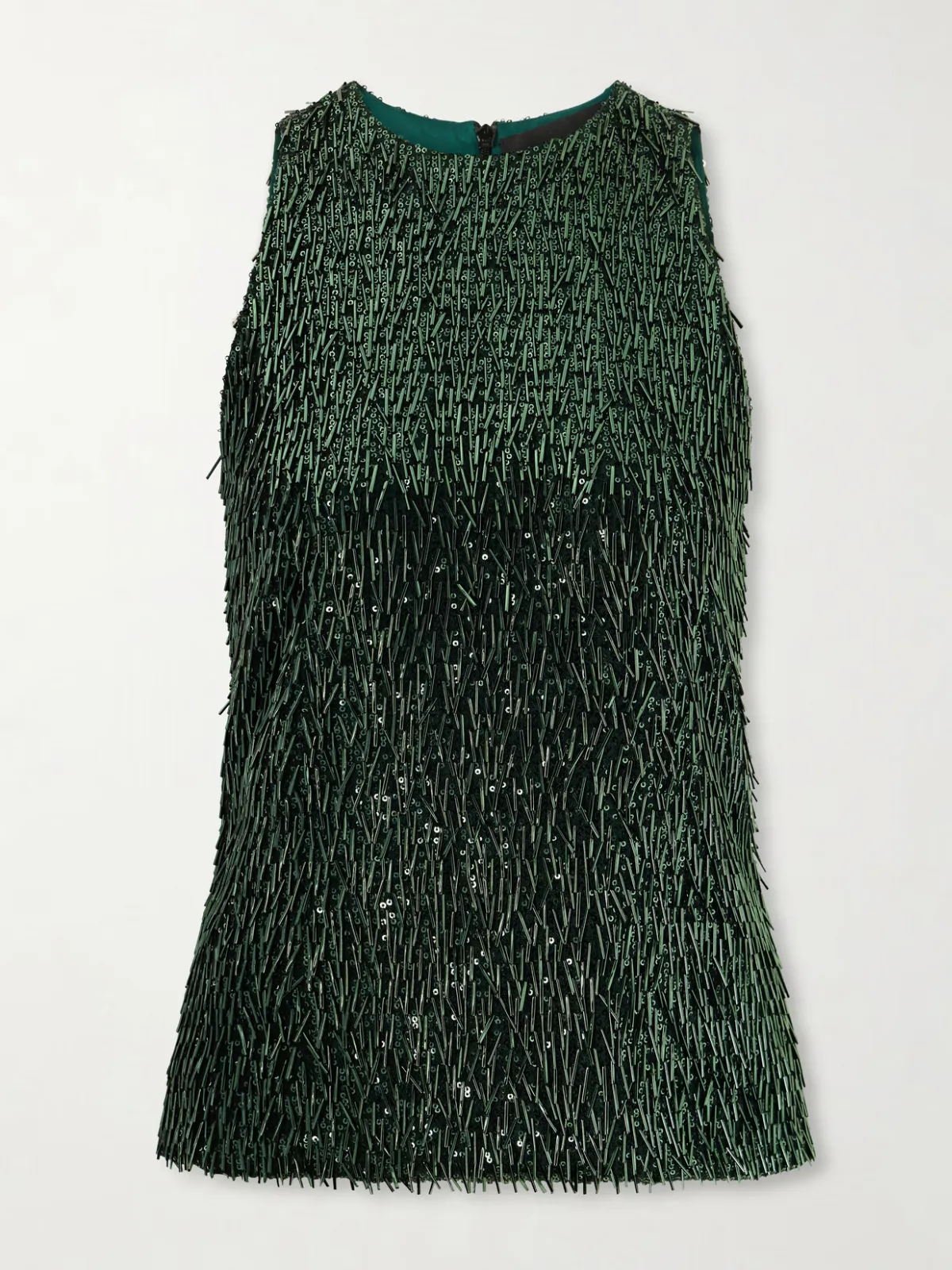 Sequin-Embellished Jersey Blouse