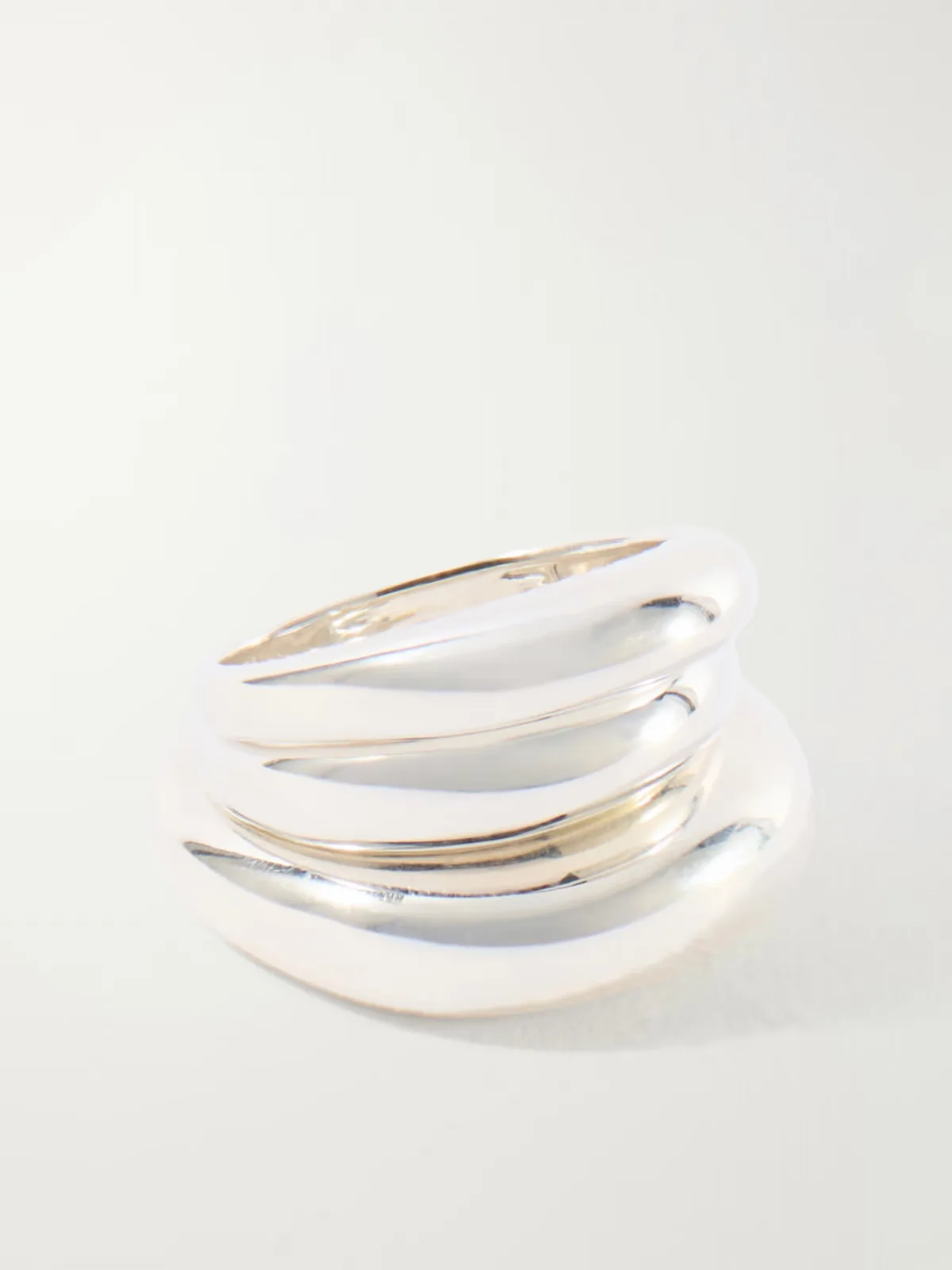 Set of Three Sterling Silver Rings