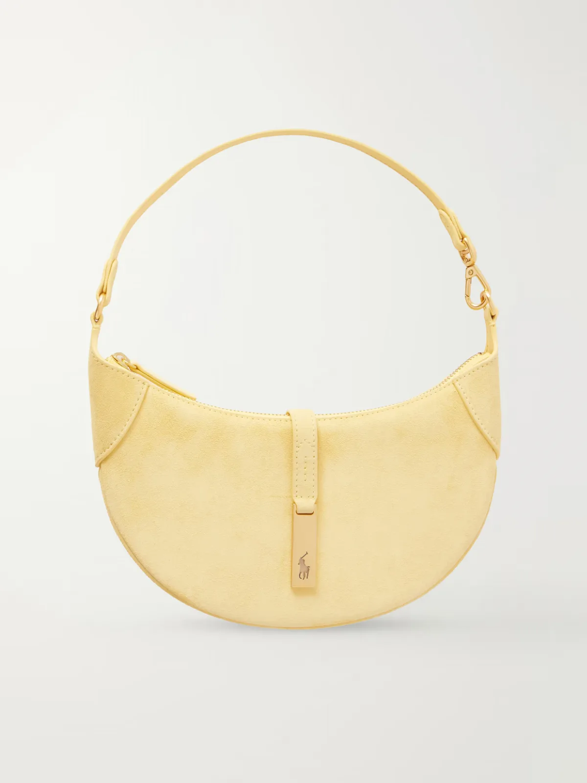 Polo Id Mini Suede Shoulder Bag