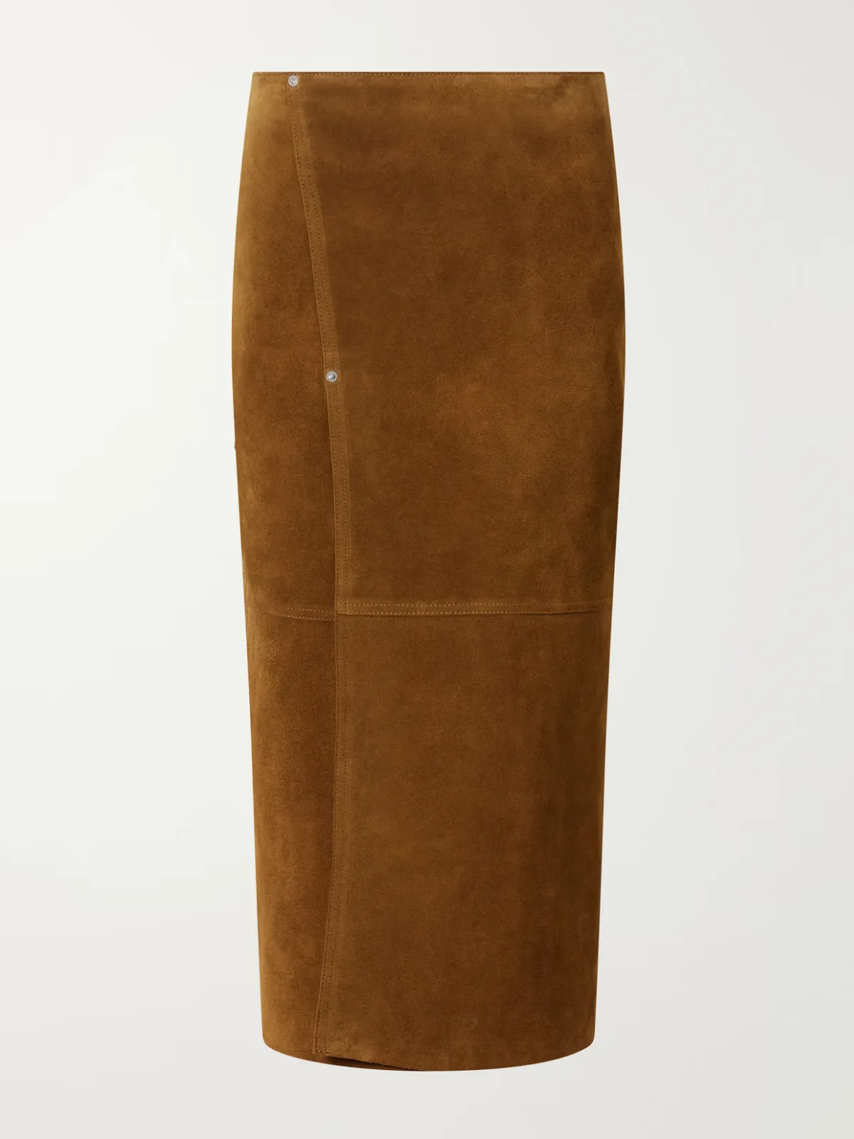 Melete Suede Midi Skirt